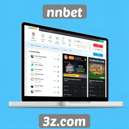 análise da interface do site nnbet