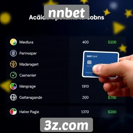 Métodos de pagamento aceitos no nnbet